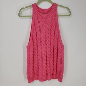 a new day Cable Knit Sleeveless Sweater